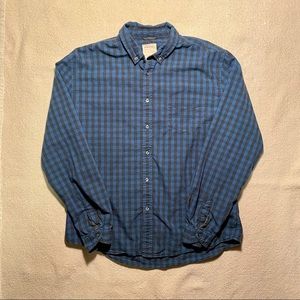 Life After Denim Gingham Cotton Button Down - XL
